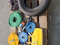 Staaldraadtakel, deltafor, dph-16, incl. katrolblok en divers hijsmateriaal - afbeelding 8 van  14