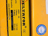 Staaldraadtakel, deltafor, dph-16, incl. katrolblok en divers hijsmateriaal - afbeelding 11 van  14