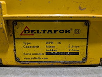 Staaldraadtakel, deltafor, wph-16, incl. staalkabel - afbeelding 6 van  8
