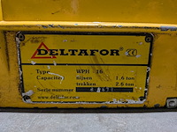 Staaldraadtakel, deltafor, wph-16, incl. staalkabel - afbeelding 6 van  8