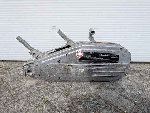 Staaldraadtakel, tractel, tirfor tu-32, hijsblok en divers hijsmateriaal - afbeelding 2 van  8