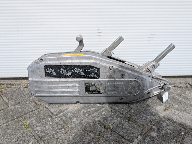 Staaldraadtakel, tractel, tirfor tu-32, hijsblok en divers hijsmateriaal - afbeelding 3 van  8