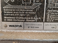 Staaldraadtakel wadra, 832, bouwjaar 1993 - afbeelding 4 van  8