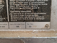 Staaldraadtakel wadra, 832, bouwjaar 1993 - afbeelding 5 van  8