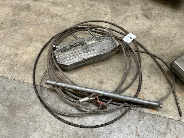 Staaldraadtakel - afbeelding 2 van  3