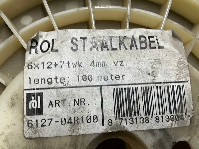 Staalkabel 4mm - afbeelding 3 van  3