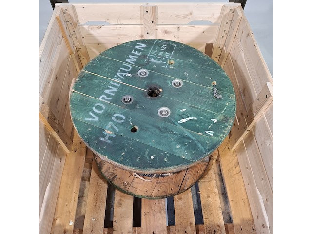 Staalkabel op haspel - afbeelding 2 van  6