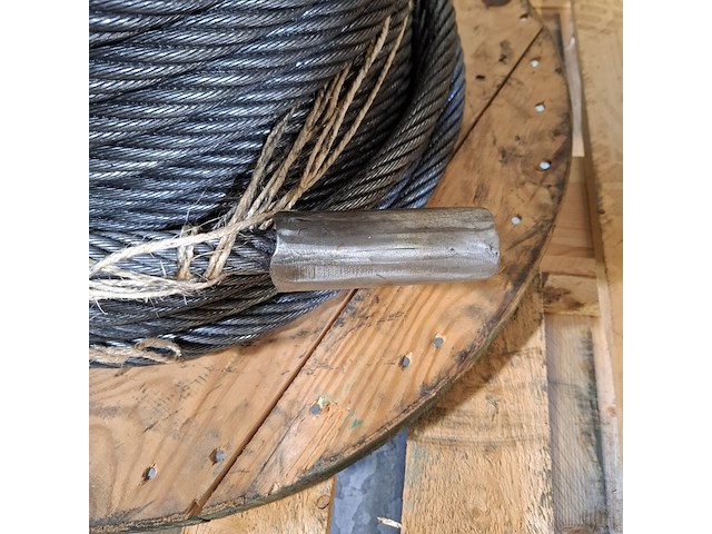 Staalkabel op haspel - afbeelding 5 van  6