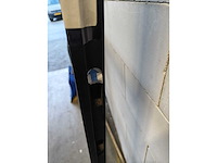 Staallook binnendeur met 4 ramen. - afbeelding 2 van  4