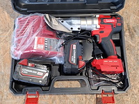 Staalschaar op accu, rood - afbeelding 4 van  14