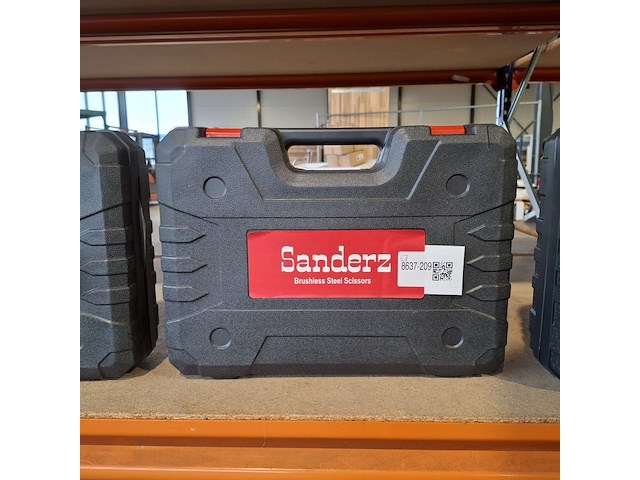 Staalschaar op accu, rood - afbeelding 5 van  14