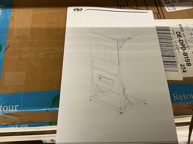 Staan bureau - afbeelding 1 van  2