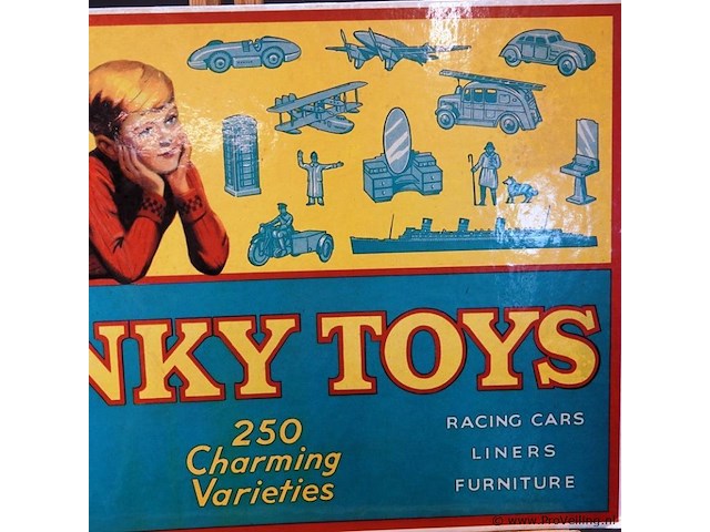 Staand dinky toys reclamebord - afbeelding 4 van  5