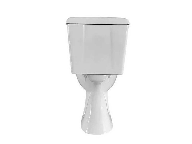 Staand wc wit toilet 4-in-1 set incl. s-trap, wit - afbeelding 2 van  2