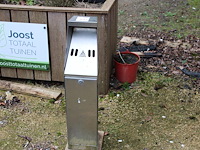 Staande asbak hoogte 85 cm. - afbeelding 1 van  2