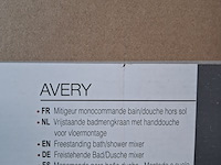 Staande badkraan alibert, avery, mat zwart - afbeelding 3 van  7