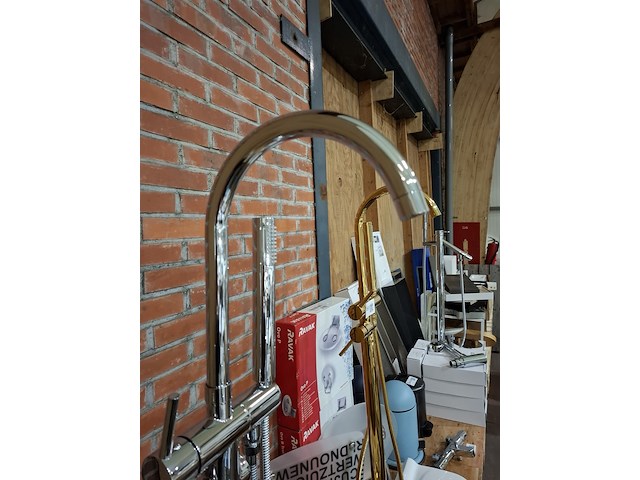 Staande badkraan chroom - afbeelding 3 van  7