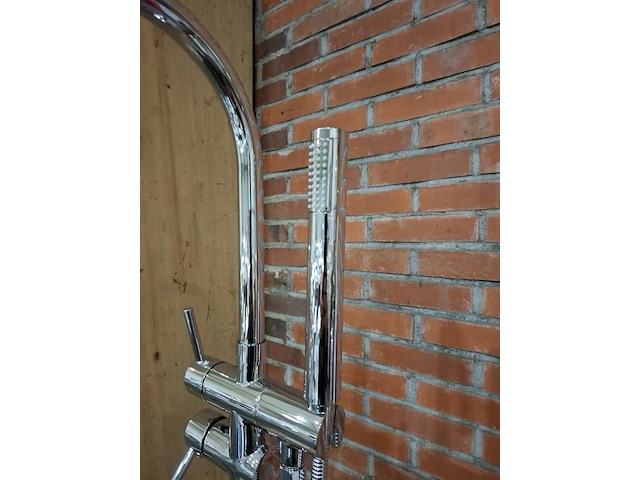 Staande badkraan chroom - afbeelding 5 van  7