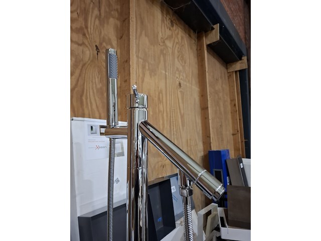 Staande badkraan chroom - afbeelding 3 van  6