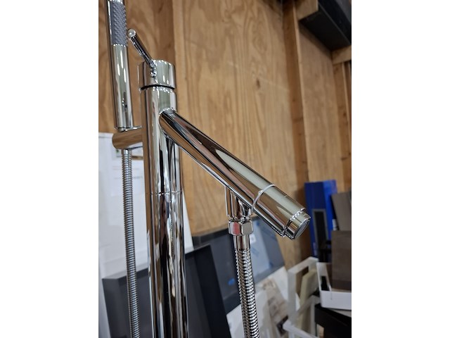 Staande badkraan chroom - afbeelding 5 van  6