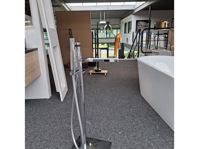 Staande badkraan, chroom - afbeelding 3 van  6