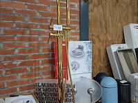 Staande badkraan glans goud - afbeelding 1 van  6