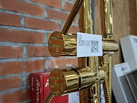 Staande badkraan glans goud - afbeelding 5 van  6