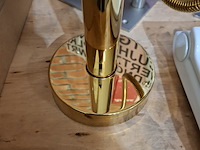 Staande badkraan glans goud - afbeelding 6 van  6