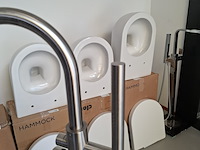 Staande badkraan rvs geborsteld - afbeelding 4 van  9