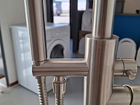 Staande badkraan rvs geborsteld - afbeelding 7 van  9