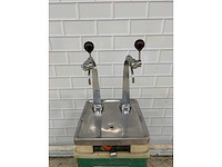 Staande biertap met koeler en 2 tapzuilen - afbeelding 4 van  7