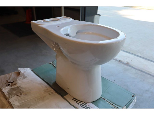 Staande closetpot - toiletpot los zonder reservoir (6x) - afbeelding 5 van  10