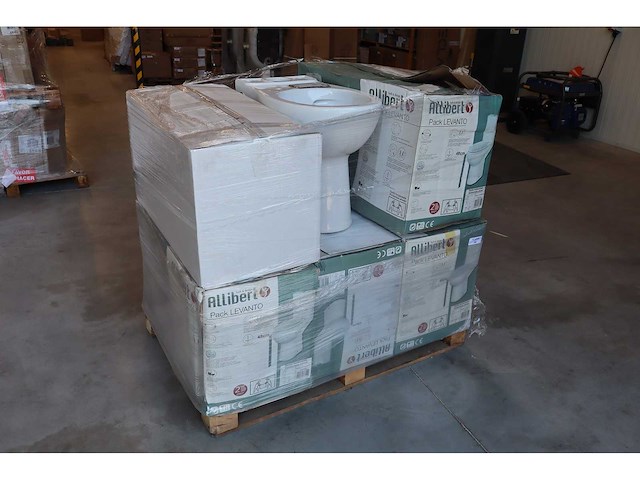 Staande closetpot - toiletpot los zonder reservoir (6x) - afbeelding 9 van  10