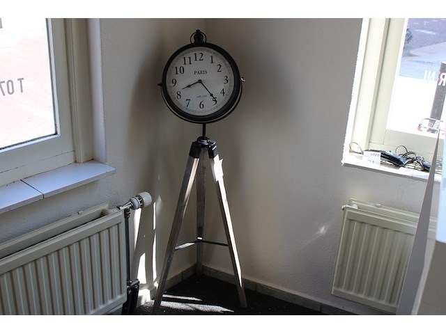 Staande decoratieve klok, hoogte 118 cm. - afbeelding 1 van  2