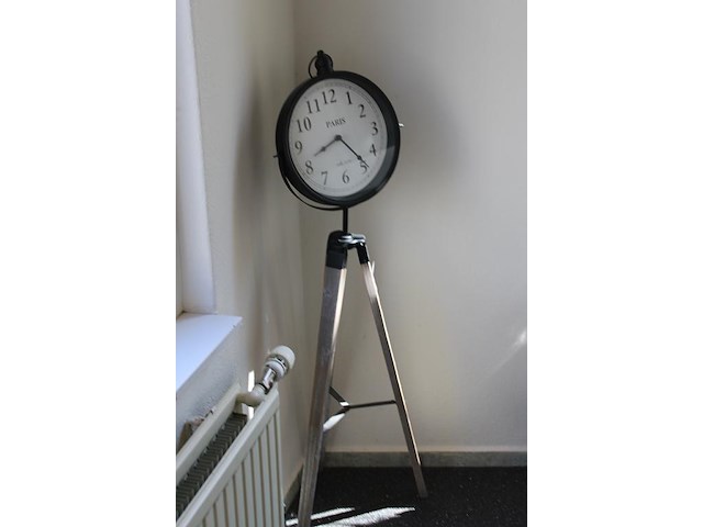 Staande decoratieve klok, hoogte 118 cm. - afbeelding 2 van  2
