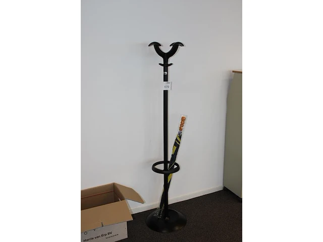 Staande kapstok met paraplufunctie. hoogte 166 cm - afbeelding 2 van  2
