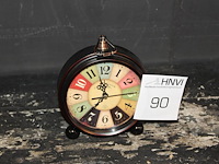 Staande klok met alarmfunctie doorsnede 15 cm. - afbeelding 1 van  2