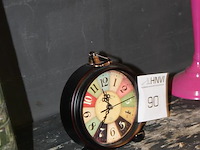Staande klok met alarmfunctie doorsnede 15 cm. - afbeelding 2 van  2