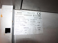 Staande koelkast goos, model gcp-701l, afm. 70 x 80 x 200 cm. - afbeelding 3 van  3