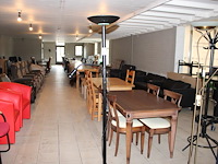 Staande lamp met leeslamp hoogte 180 cm. - afbeelding 1 van  2