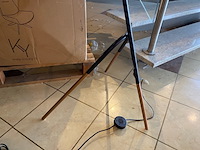 Staande schemerlamp, zwart - afbeelding 3 van  6