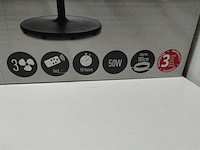 Staande ventilator met afstandsbediening, zwart - afbeelding 2 van  4