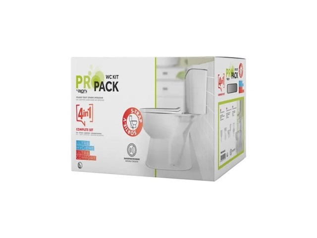 Staande wc set - afbeelding 2 van  4