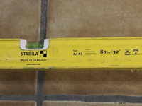 Stabila waterpas 80 as & sola waterpas - afbeelding 6 van  6