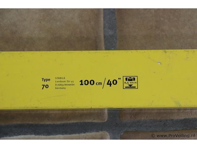 Stabila waterpas type 70 & sola waterpas - afbeelding 5 van  6