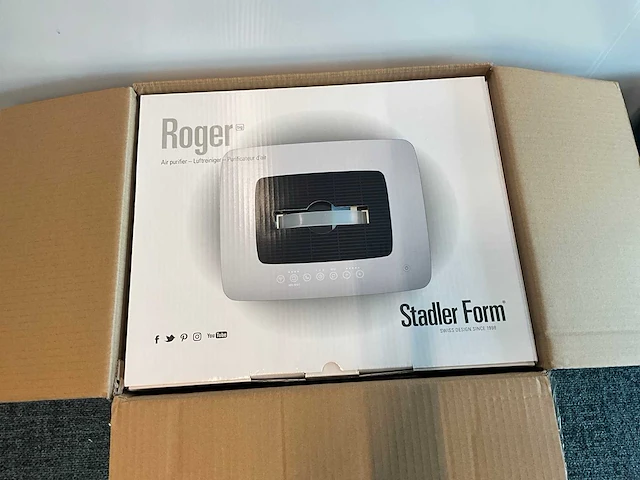 Stadler form roger big luchtreiniger (2x) - afbeelding 5 van  5