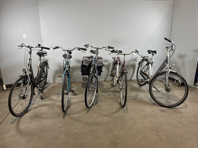 Stadsfiets (5x) - afbeelding 1 van  6
