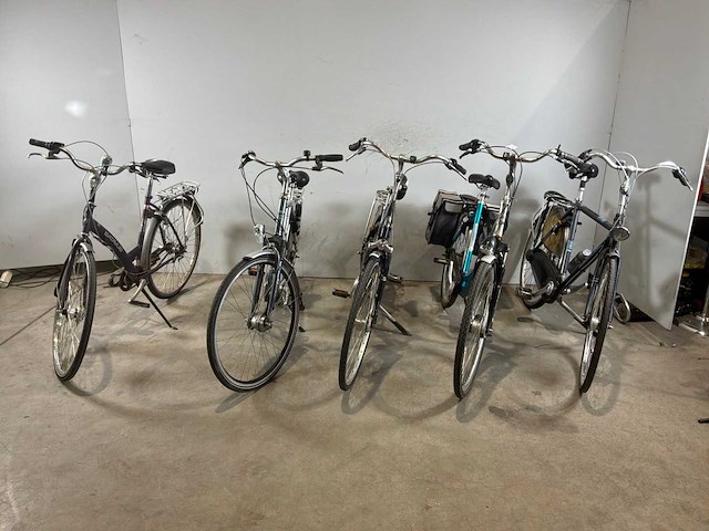 Stadsfiets (5x) - afbeelding 1 van  5