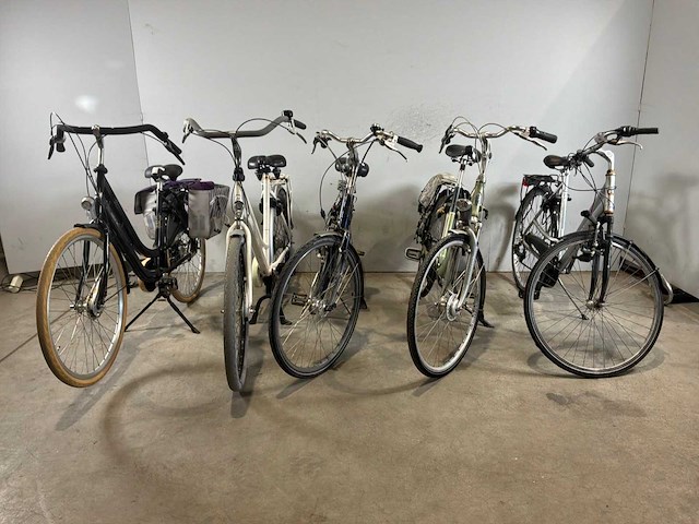 Stadsfiets (5x) - afbeelding 1 van  7