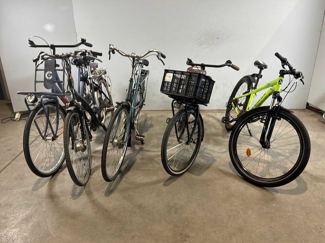 Stadsfiets (5x) - afbeelding 1 van  8